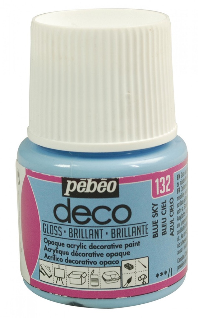 PEBEO DECO BR 45ML SKY BLUE