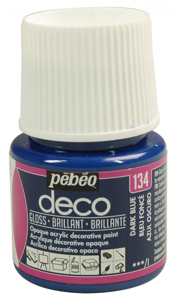 PEBEO DECO 45 ML BRIGHT DARK BLUE 92134