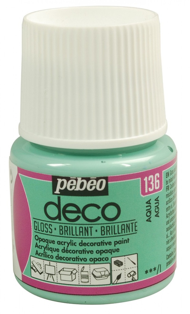 PEBEO DECO BR 45ML AQUA