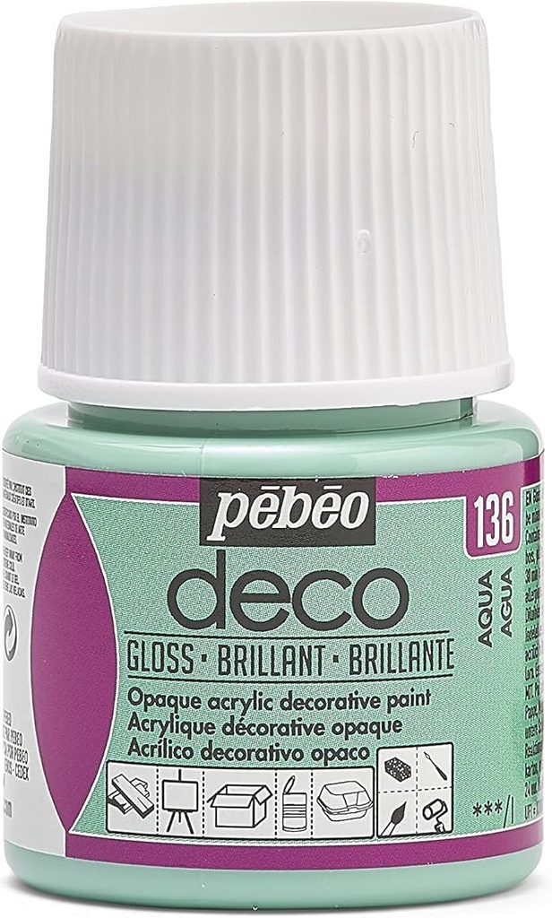 PEBEO DECO BR 45ML AQUA