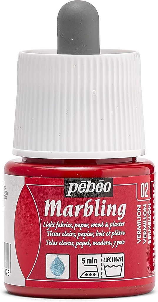 PEBEO MARBLING 45ML VERMILION