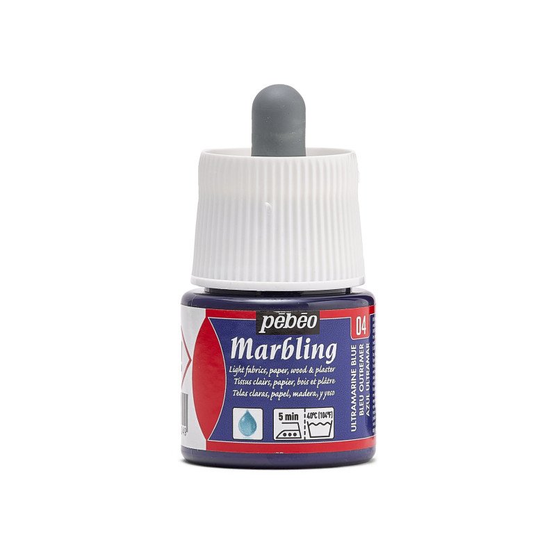 PEBEO MARBLING 45ML ULTRAMARINE BLUE