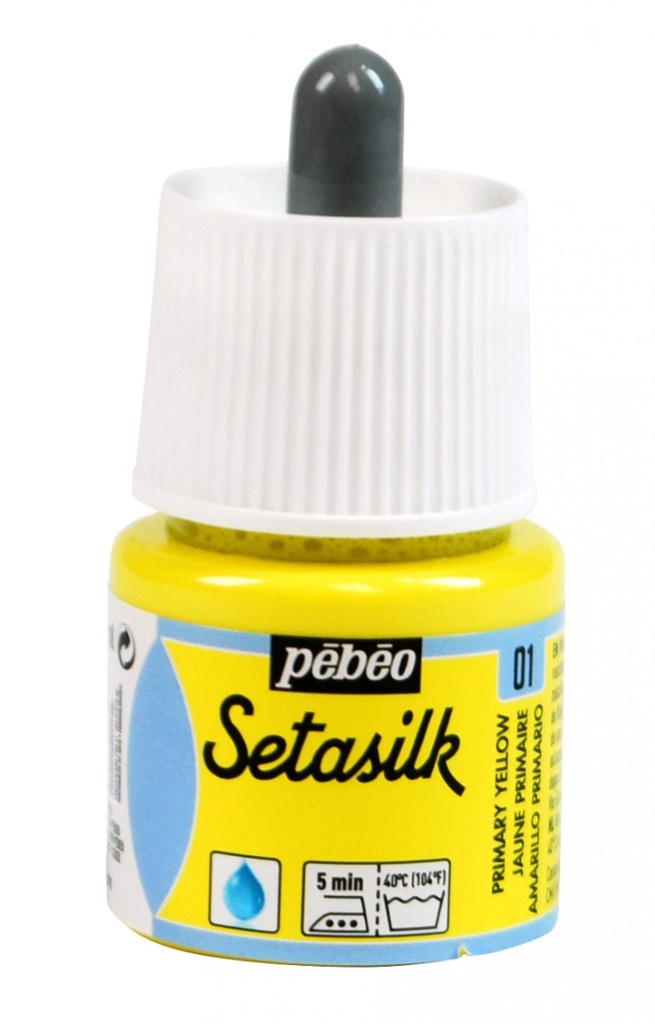 PEBEO SETASILK 45ML PRIMARY YELLOW