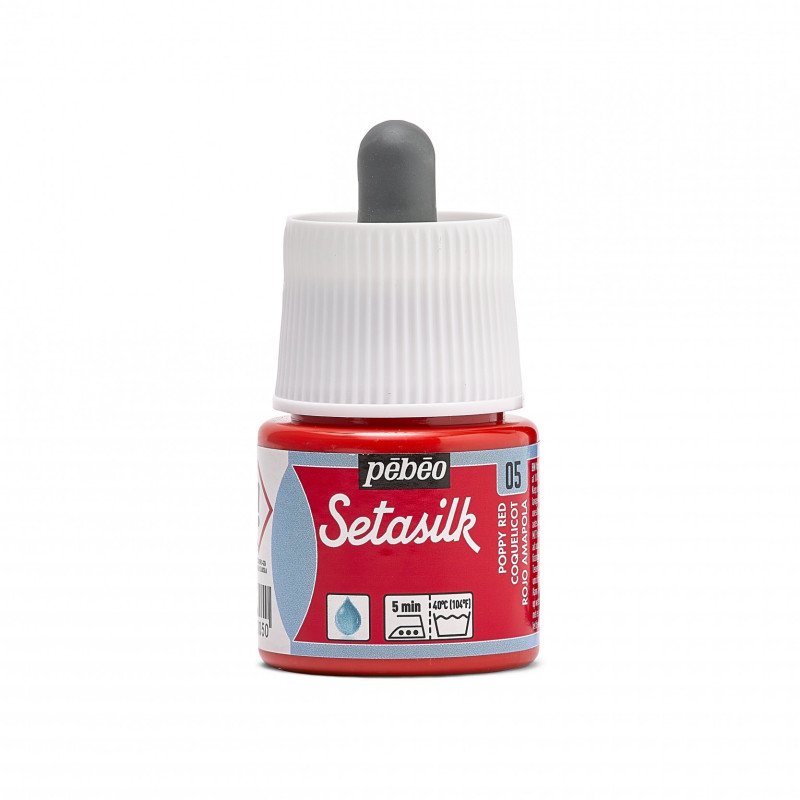 PEBEO SETASILK 45ML POPPY RED