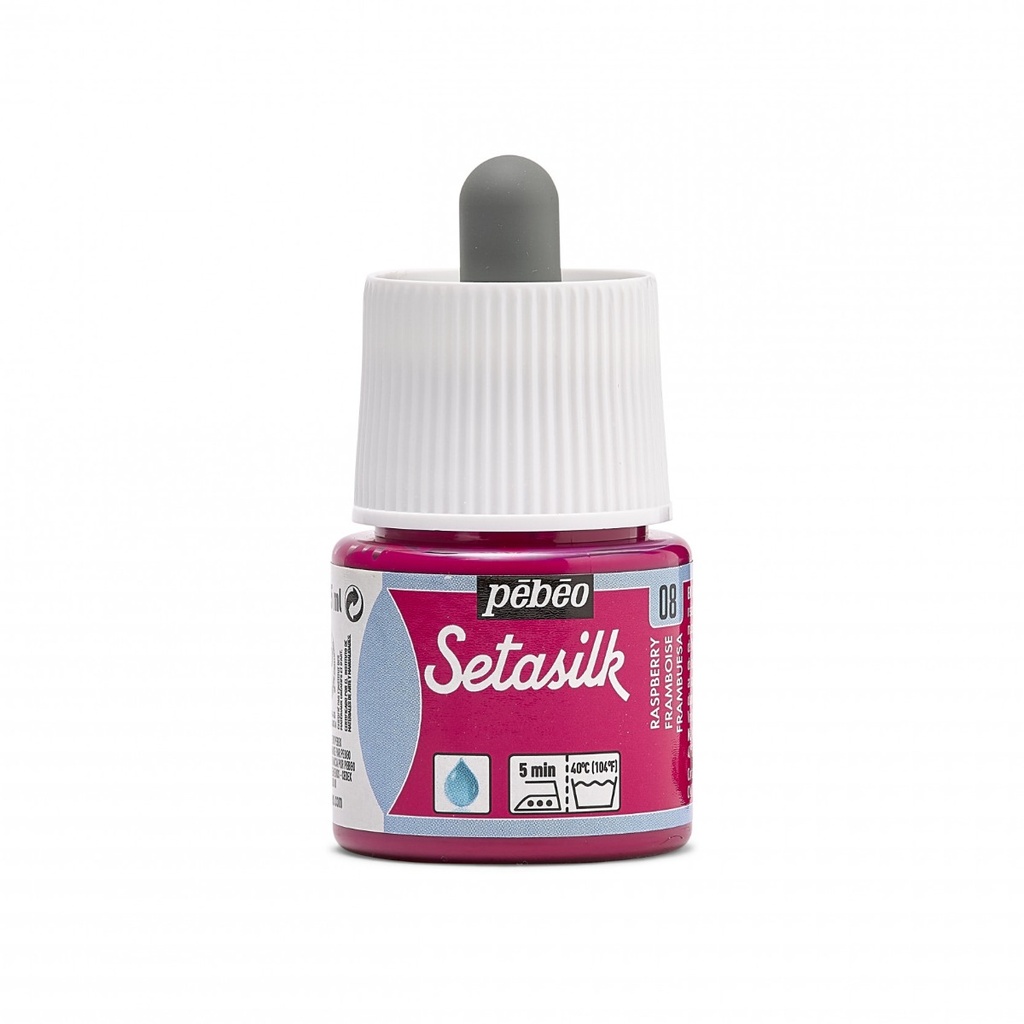 PEBEO SETASILK 45ML RASPBERRY