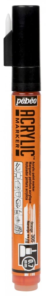 PEBEO ACRYLIC MARKER PTE 0.7 ORANGE