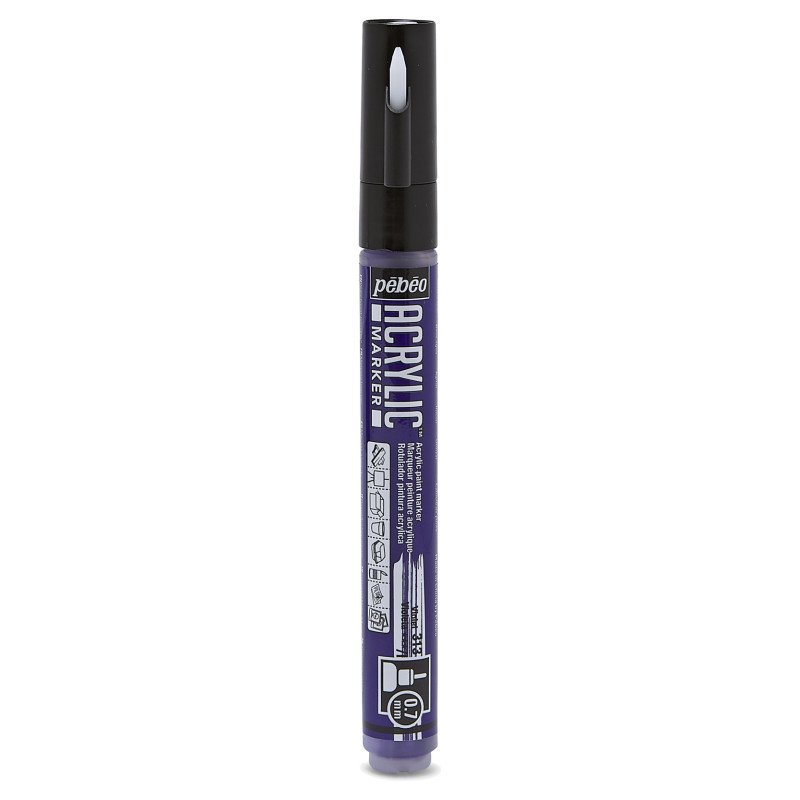 PEBEO ACRYLIC MARKER 0.7 TIP VIOLET