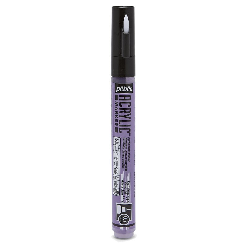 PEBEO ACRYLIC MARKER 0.7 TIP LIGHT VIOLET