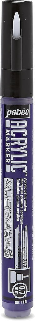 PEBEO ACRYLIC MARKER 0.7 TIP LIGHT VIOLET
