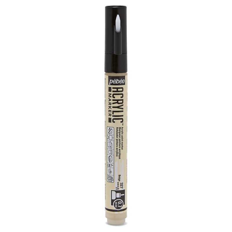 PEBEO ACRYLIC MARKER 0.7 TIP BEIGE