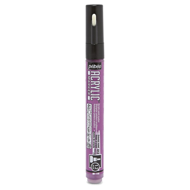 PEBEO ACRYLIC MARKER 1.2 TIP ORIENTAL VIOLET