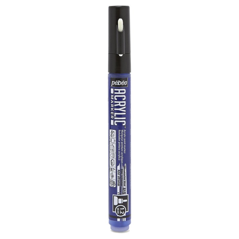 PEBEO ACRYLIC MARKER 1.2 TIP ULTRAMARINE BLUE