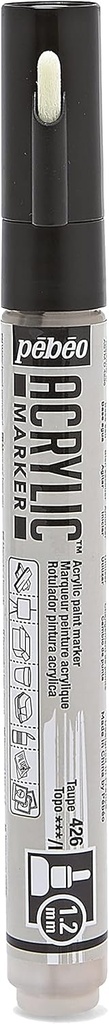 PEBEO ACRYLIC MARKER 1.2 TIP TAUPE