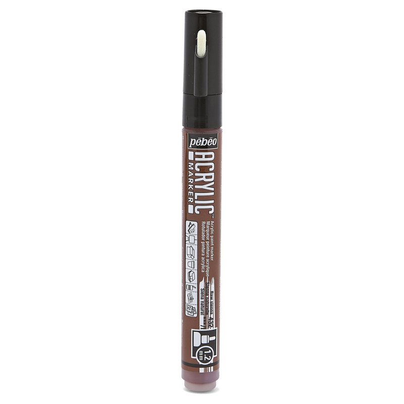 PEBEO ACRYLIC MARKER 1.2 TIP RAW SIENNA