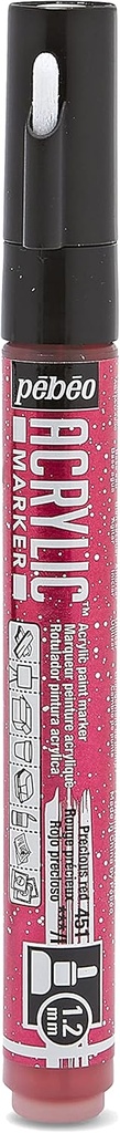 PEBEO ACRYLIC MARKER 1.2 TIP PRECIOUS RED