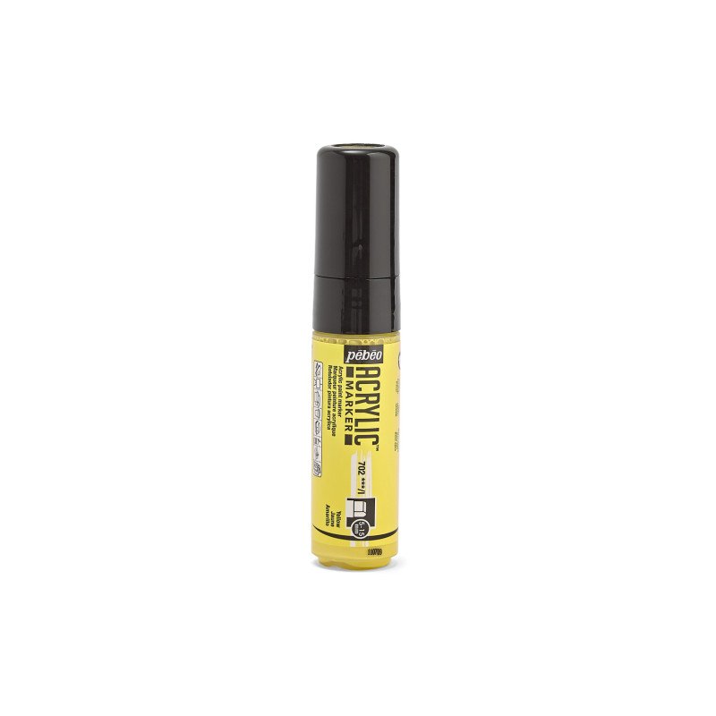 PEBEO ACRYLIC MARKER 5-15MM TIP YELLOW