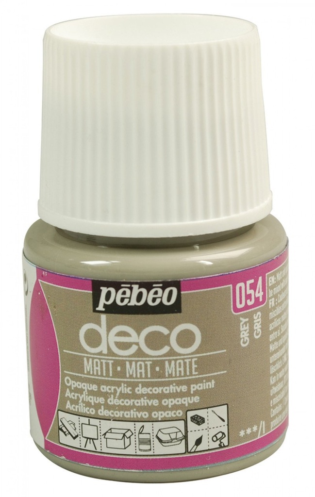 PEBEO DECO MATT 45ML GREY