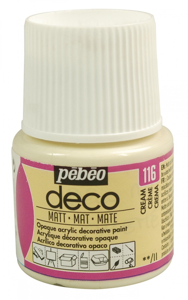 PEBEO DECO MATT 45ML CREAM