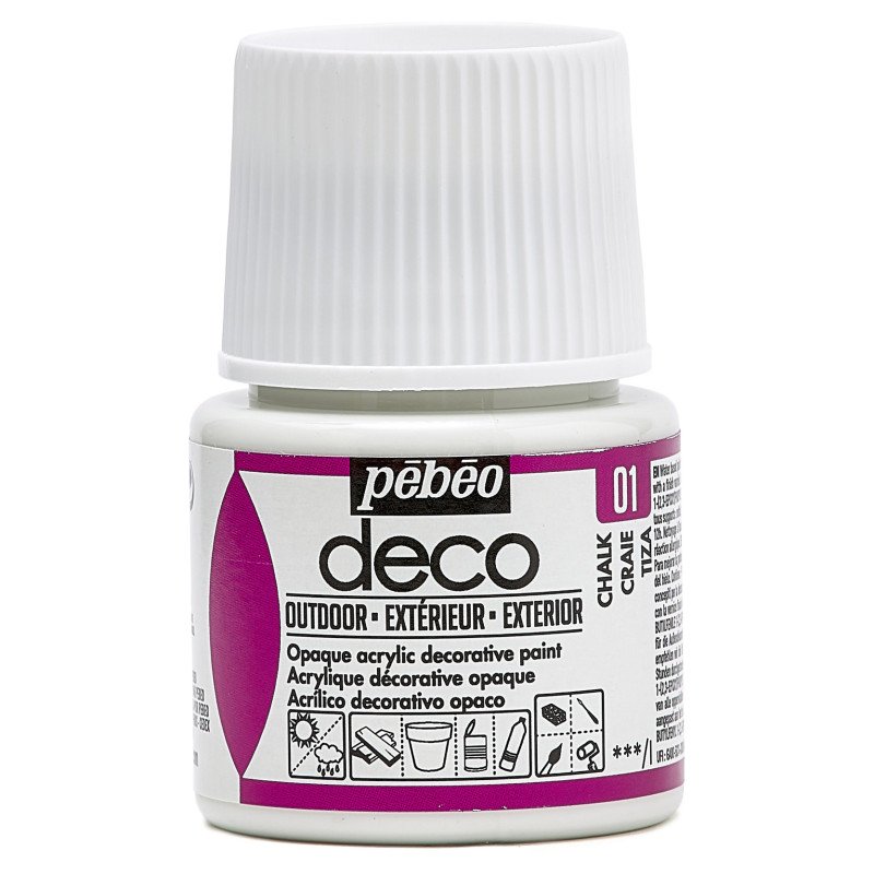 PEBEO DECO OUTDOOR 45 ML CHALK