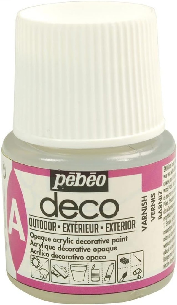 PEBEO DECO OUTDOOR 45ML PROTECTIVE VARNISH