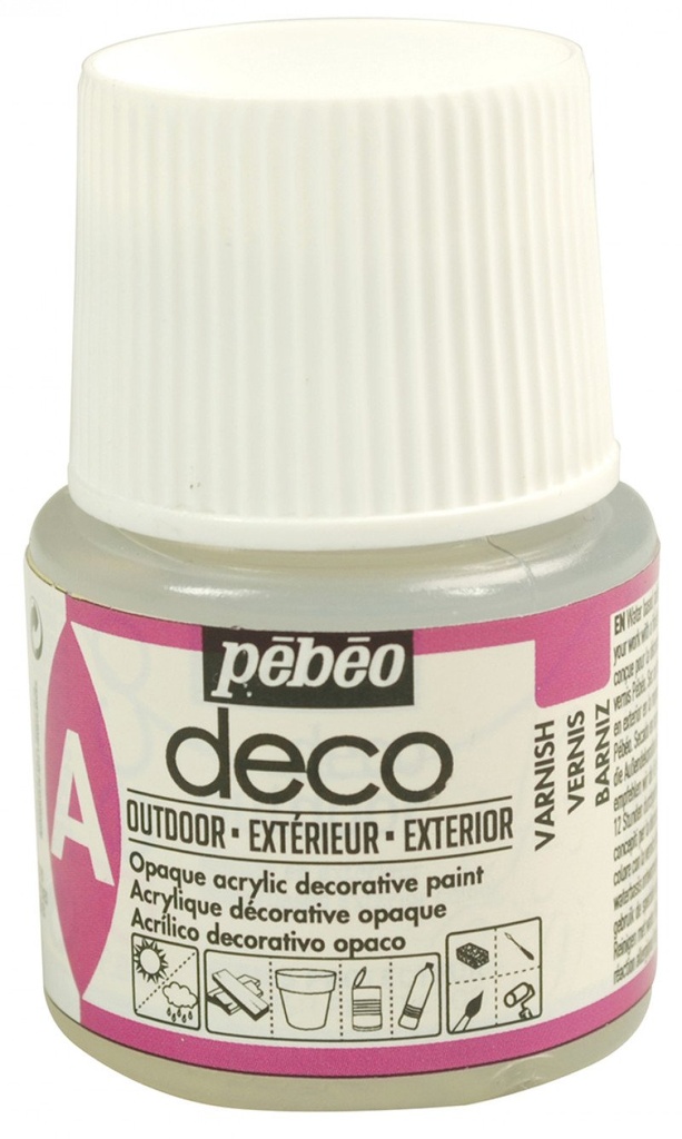 PEBEO DECO OUTDOOR 45ML PROTECTIVE VARNISH