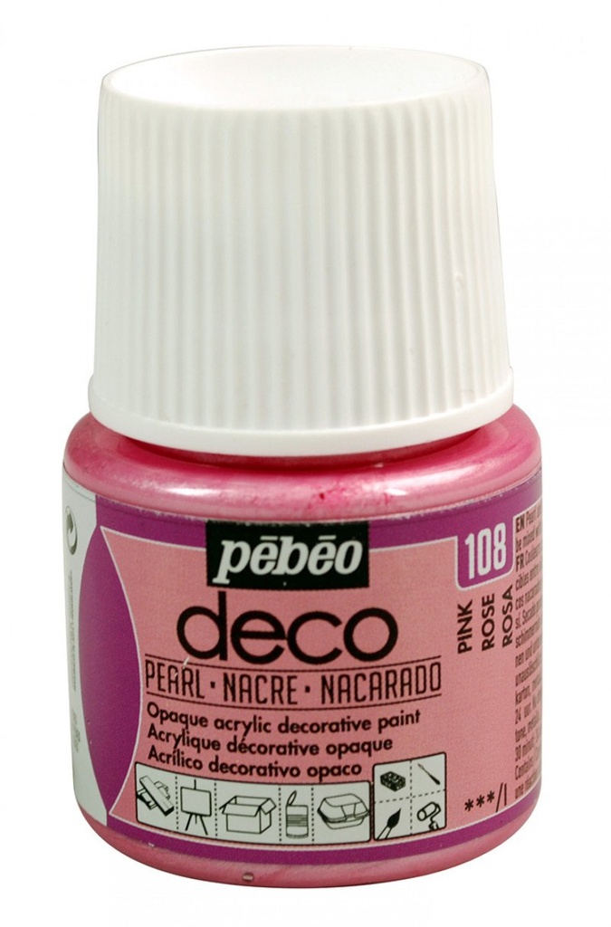 PEBEO DECO PEARL 45ML PINK