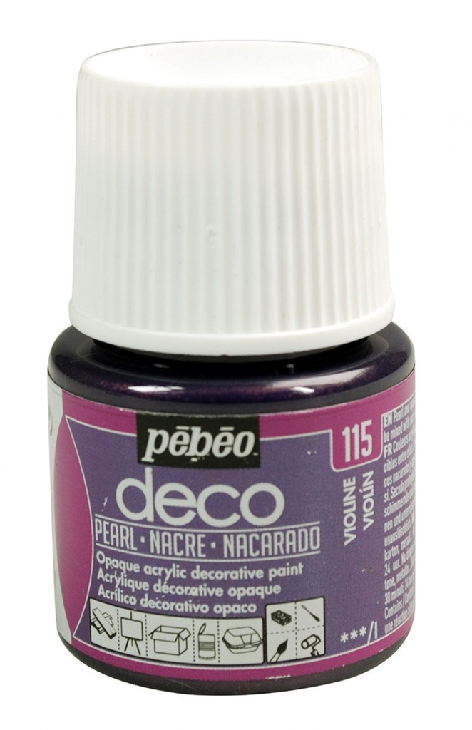 PEBEO DECO PEARL 45ML VIOLINE