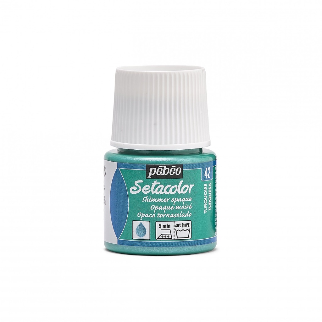 PEBEO SETA OPAQ SHIMMER 45ML TURQUOISE