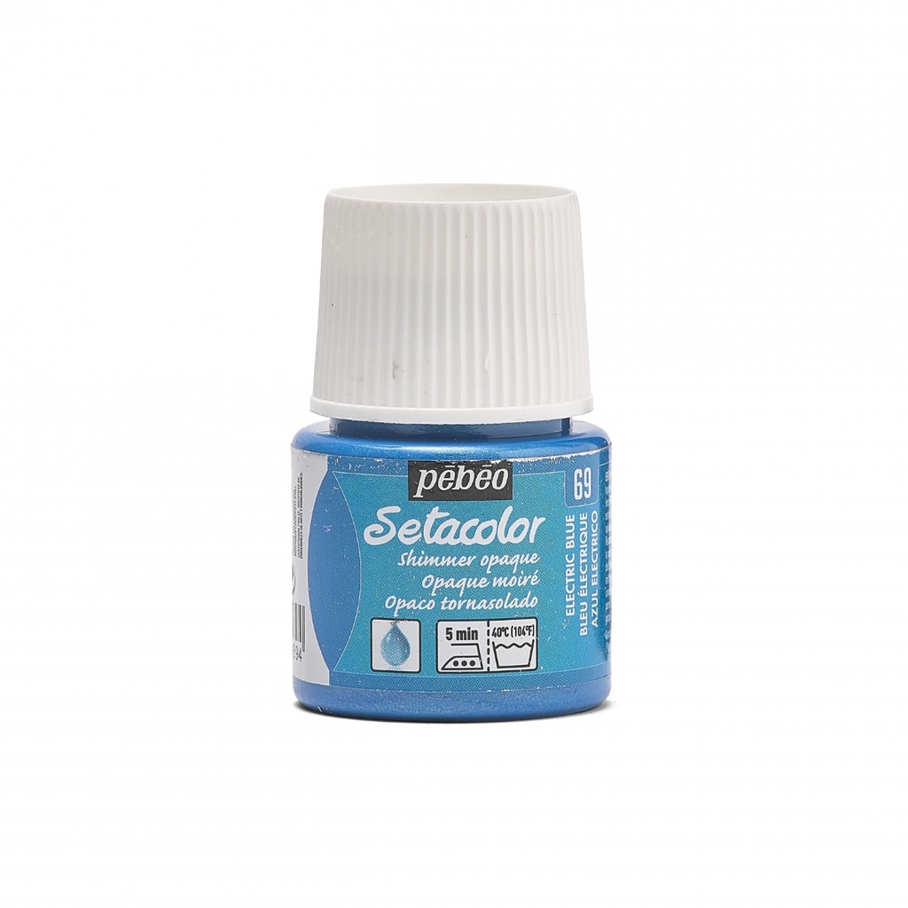 PEBEO SETA OPAQ SHIMMER 45ML ELECT BLUE