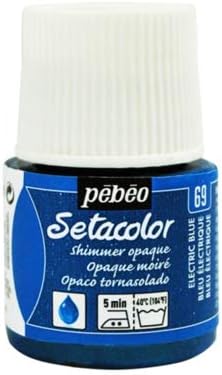 PEBEO SETA OPAQ SHIMMER 45ML ELECT BLUE