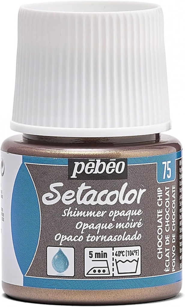 PEBEO SETA OPAQ SHIMMER 45ML CHOCO CHIP