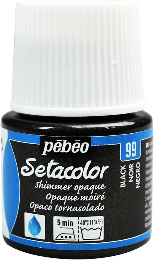 PEBEO SETA OPAQ SHIMMER 45ML BLACK