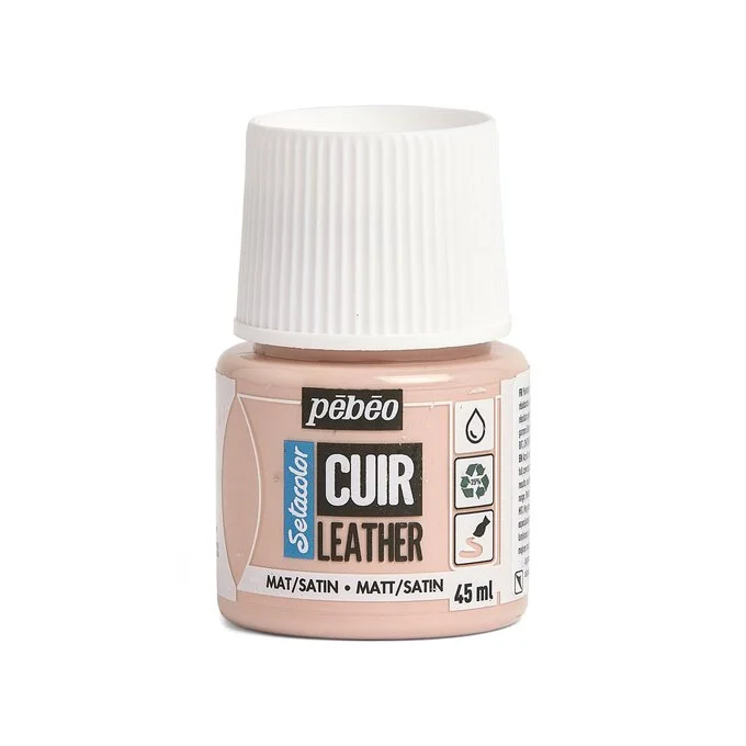 PEBEO SETACOLOR LEATHER 45ML SAKURA PINK