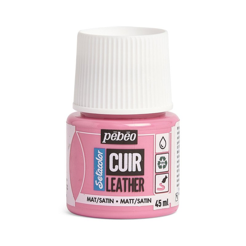 PEBEO SETACOLOR LEATHER 45ML CANDY PINK