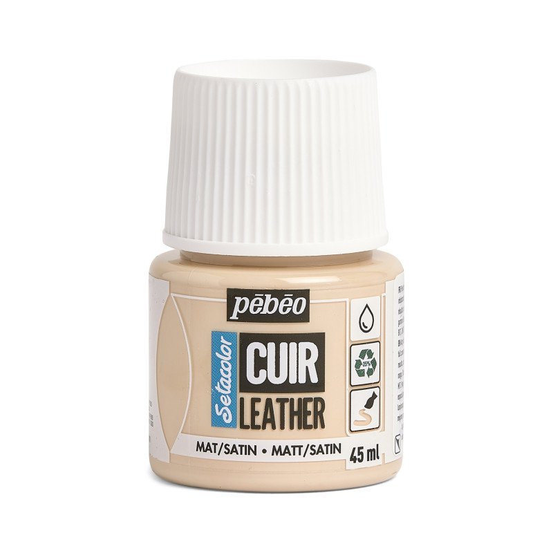 PEBEO SETACOLOUR LEATHER 45ML PINK BEIGE