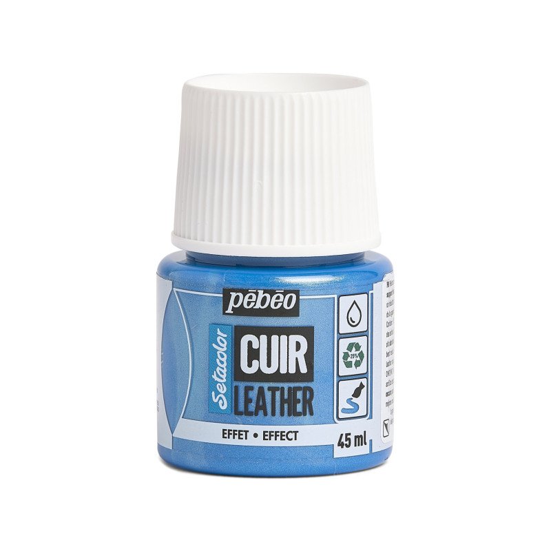 PEBEO SETACOLOR LEATHER 45ML BLUE/GREEN