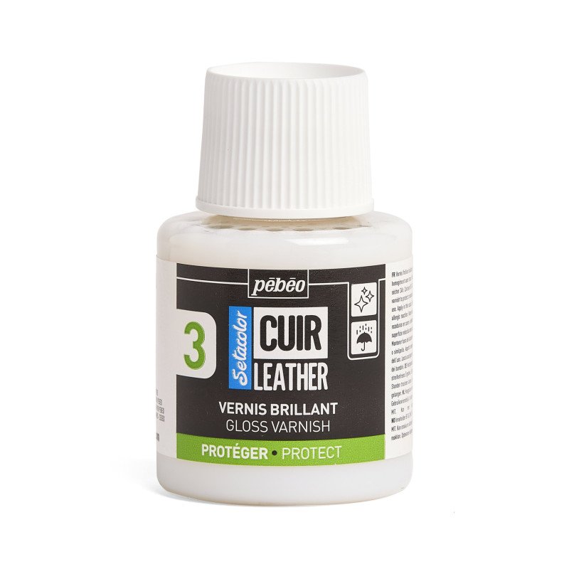 PEBEO SETACOLOR LEATHER 110ML GLOS VARNISH