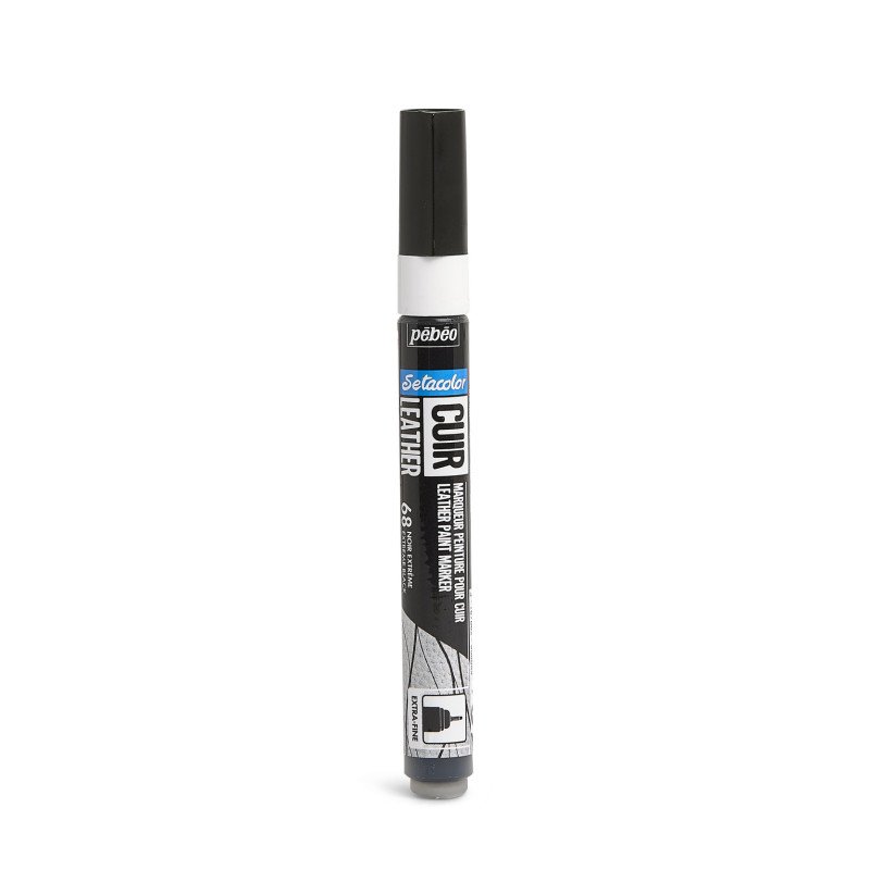 PEBEO SETACOLOR LEATHER MARKER EXTREM BLACK