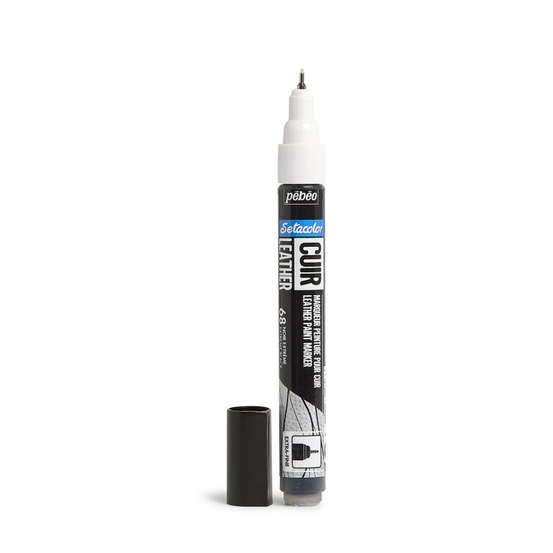 PEBEO SETACOLOR LEATHER MARKER EXTREM BLACK