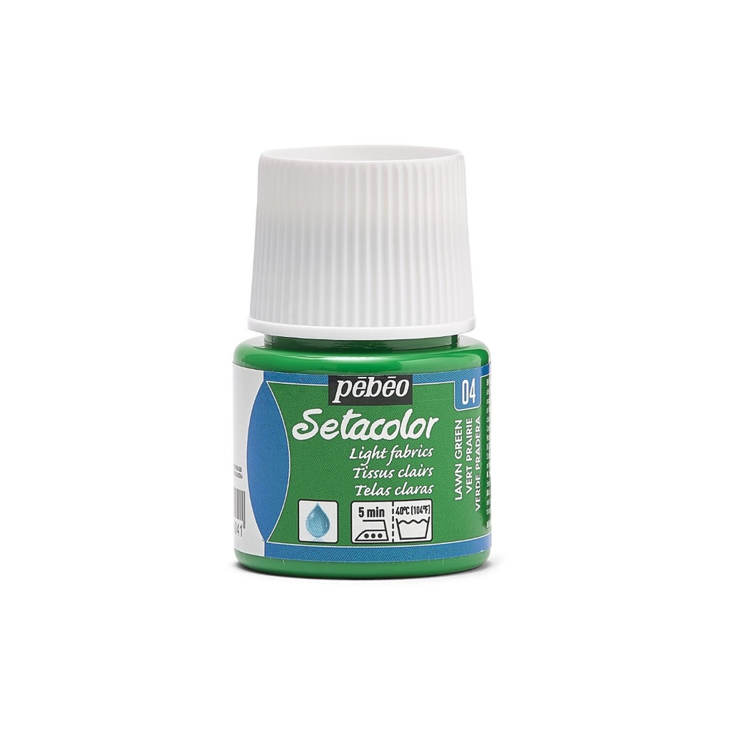 PEBEO SETACOLOR LIGHT FABRIC 45ML LAWN GREEN