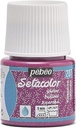 PEBEO SETA LIGHT FABRIC GLITTER 45ML TOURMAL