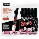 SET6 MARKER ACRYLIC SUGAR ALMOND