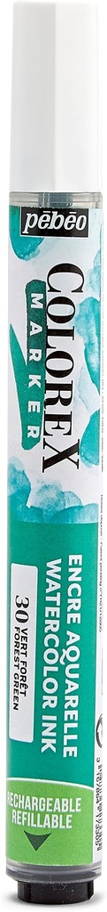 PEBEO COLOREX MARKER FOREST GREEN