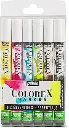 PEBEO COLOREX MARKER SET 6 ESSENTIAL