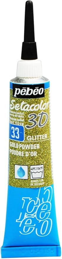 PEBEO SETA 3D GLIT T20ML GOLD POWDER
