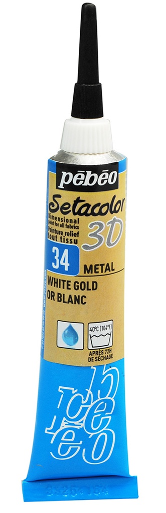 SETA 3D METAL T20ML WHITE GOLD