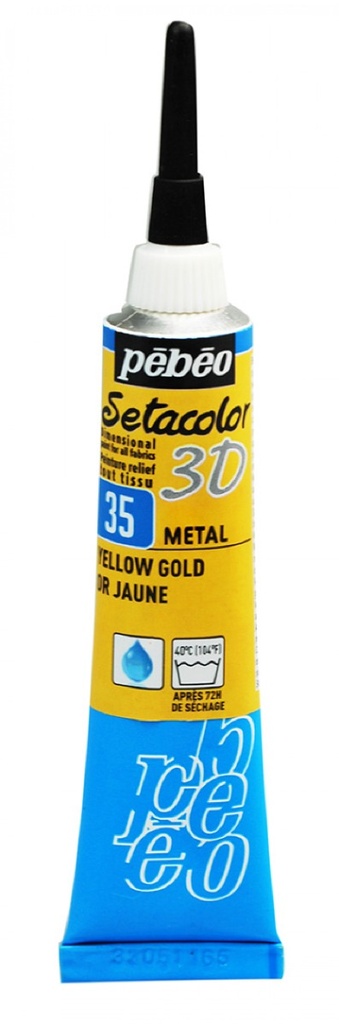 SETA 3D METAL T20ML YEL GOLD