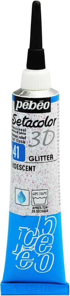 PEBEO SETA 3D GLIT T20ML IRIDESCENT