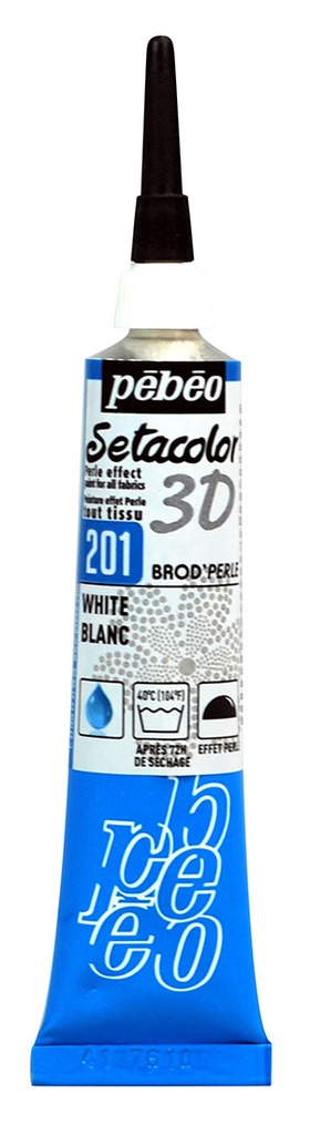 SETA 3D T20ML BRODPERL WHITE