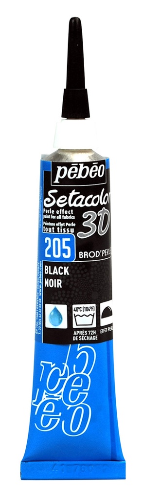 SETA T20ML BRODPERL BLACK